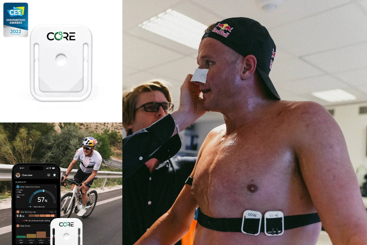 Hitzetraining mit dem Core Body Temperature Sensor