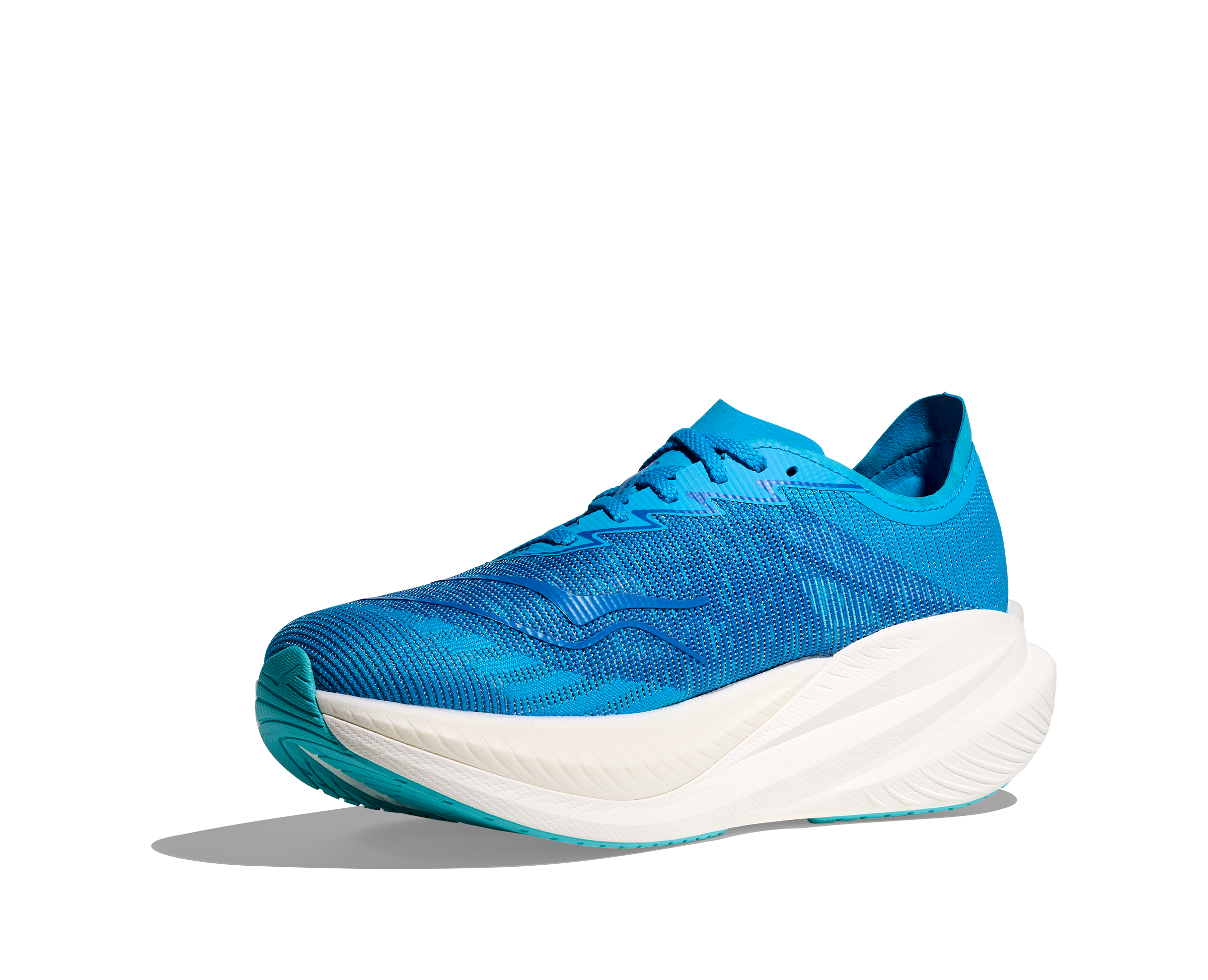Hoka Mach X 2, Laufschuhe, Herren, Skyward Blue/Electric Cobalt