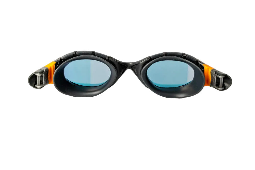 Zoggs Predator Flex Titanium, Grey/Black/Mirrored Orange