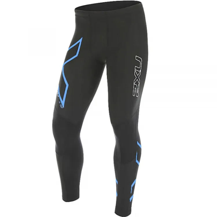 2XU G:2 Wind Defence Thermal Compression Tights, Herren, Black/Blue