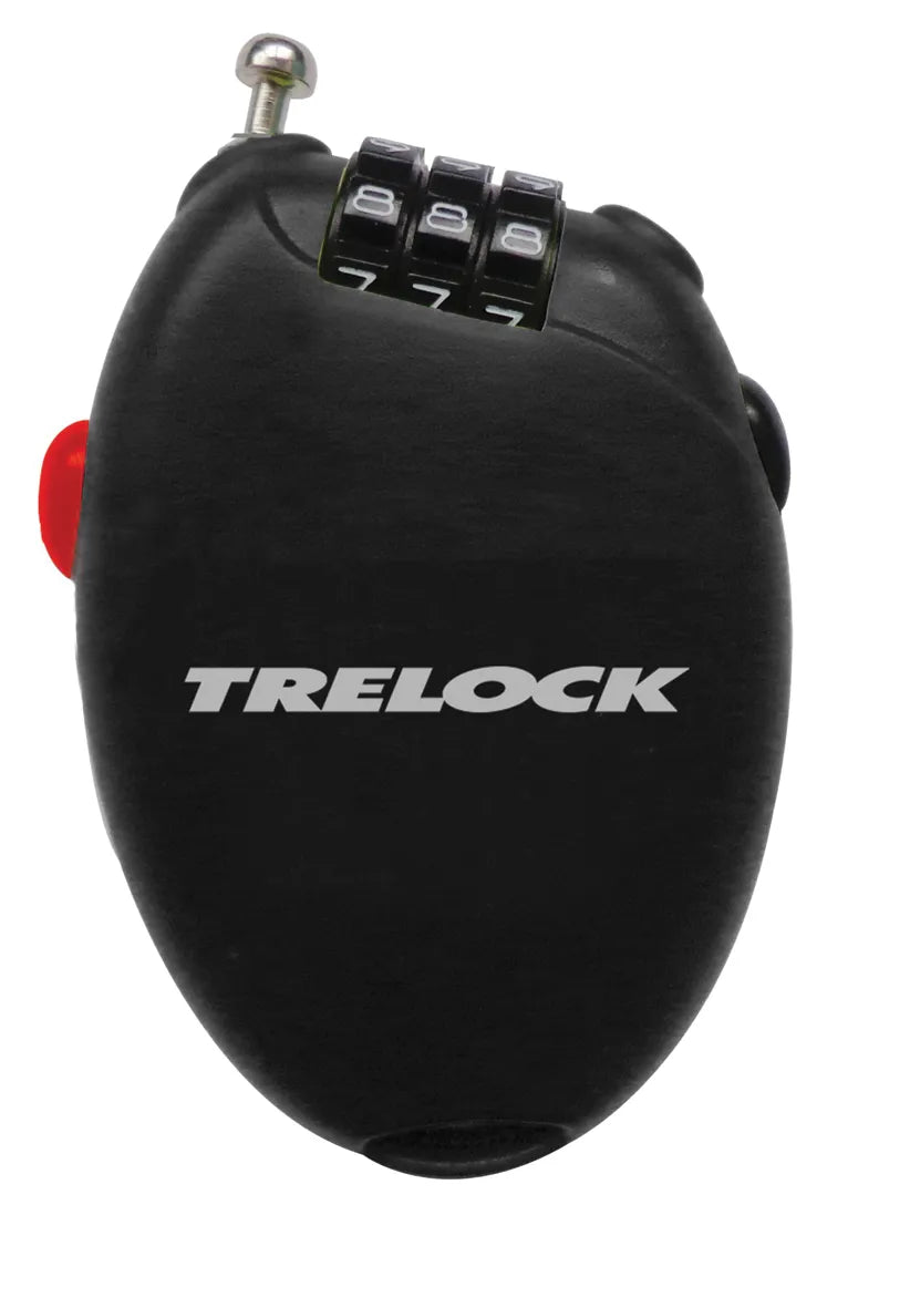 Trelock RK 75 Pocket Combo, Kabelschloss, 75cm