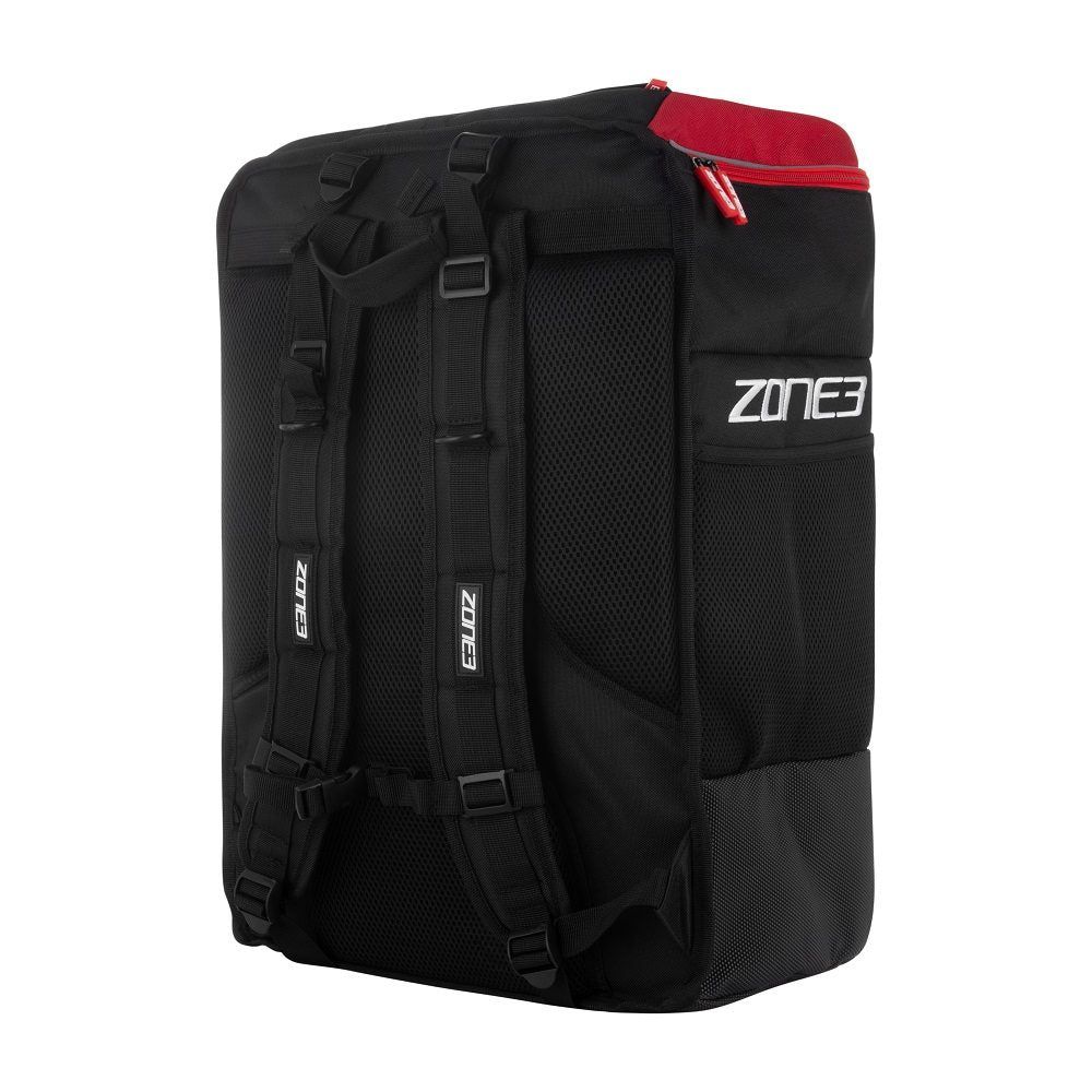 Zone3 Award Winning Transition Backpack, schwarz/rot