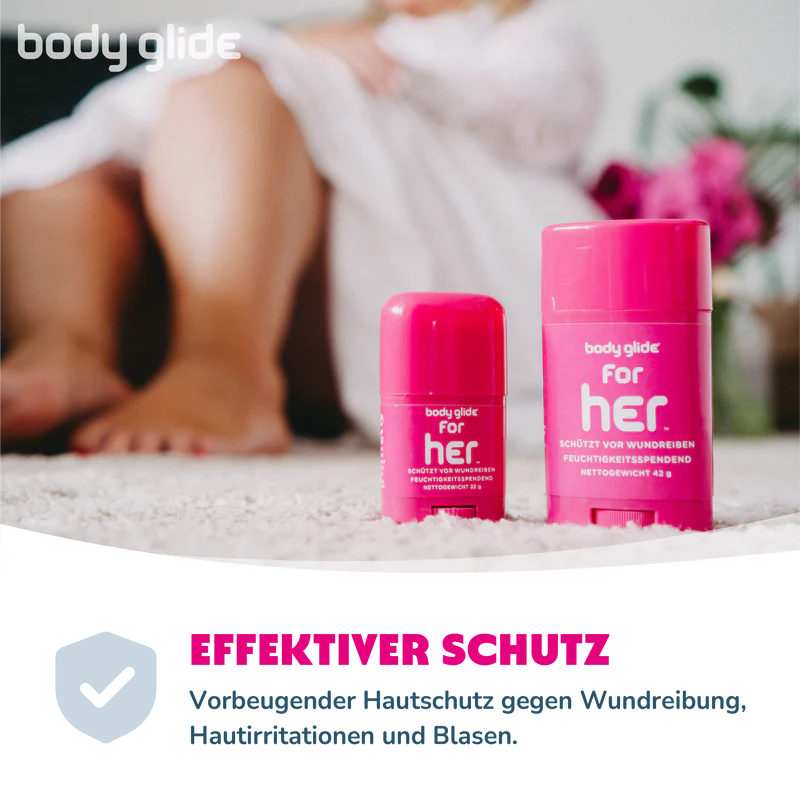 Body Glide „for her“, verschiedene Größen