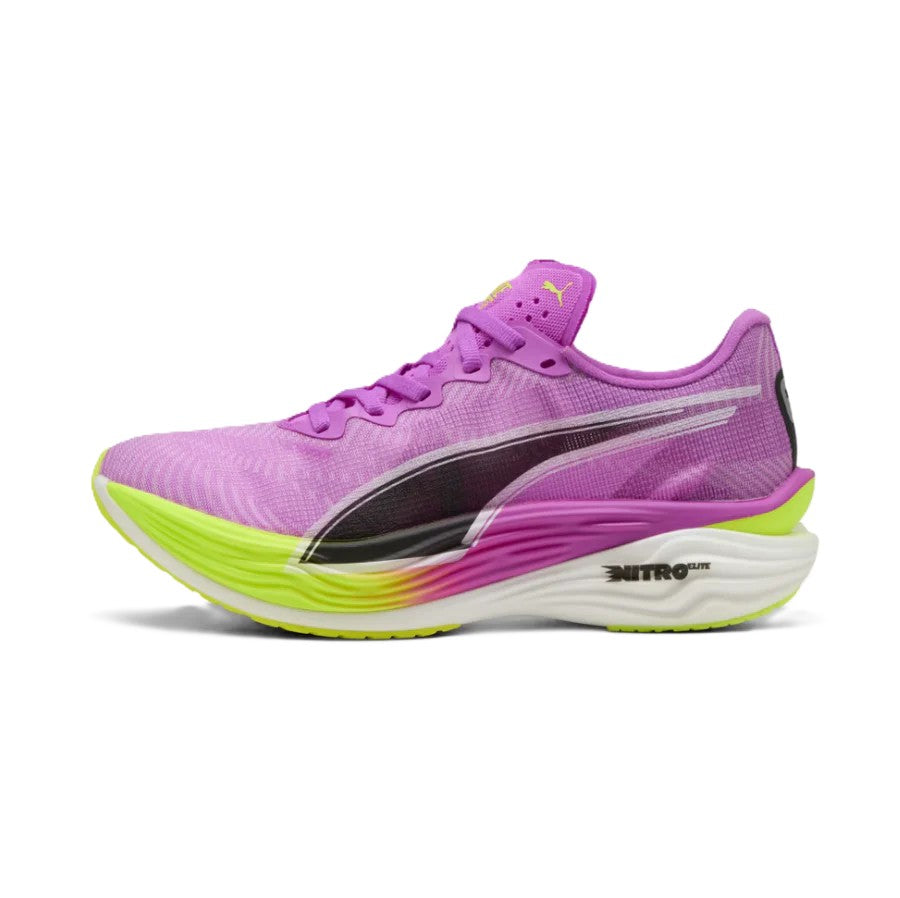 Puma Deviate Nitro Elite 3, Laufschuh, Damen, Pure Magenta/Yellow Alert
