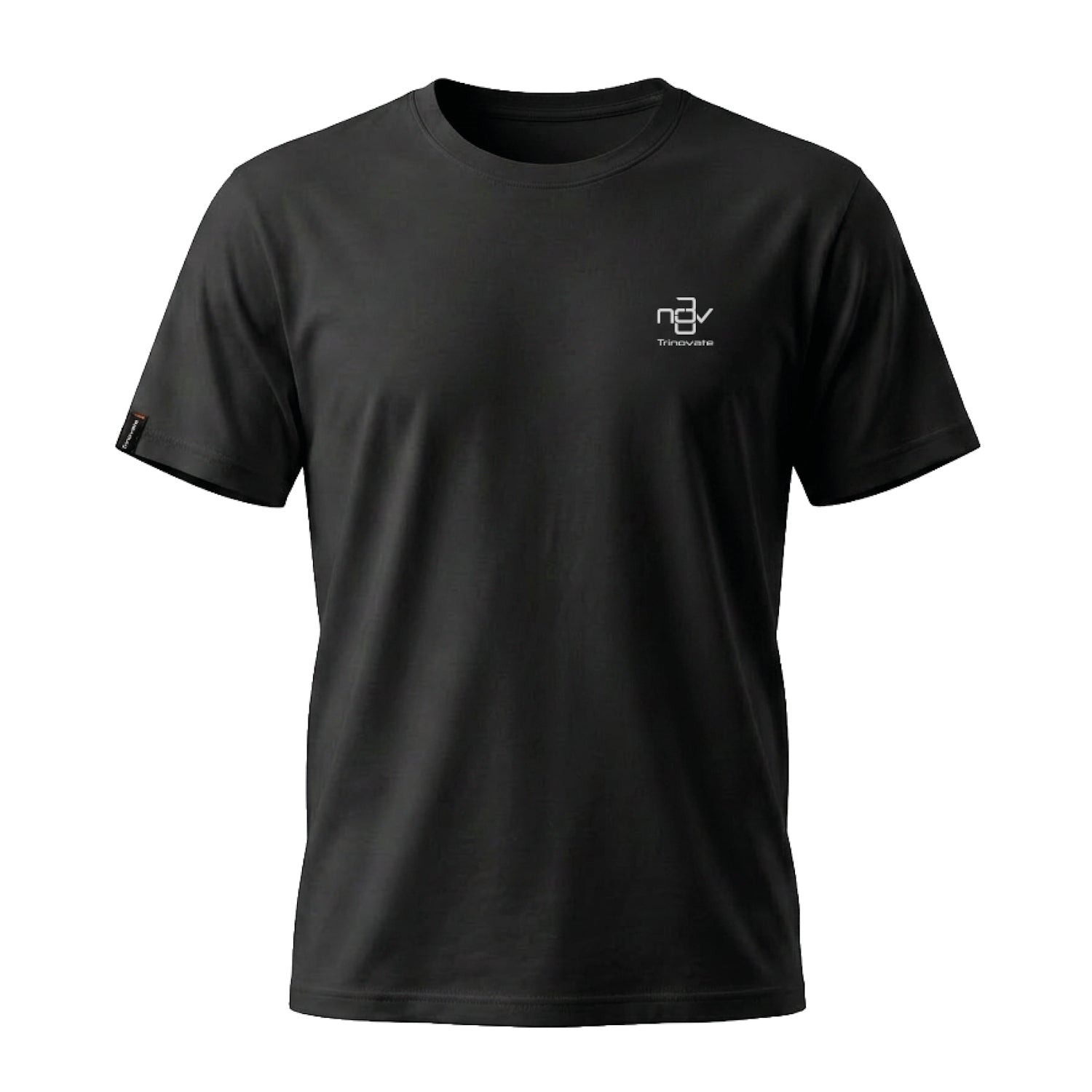 Trinovate Essential T-Shirt, Herren, schwarz, Ansicht von vorn