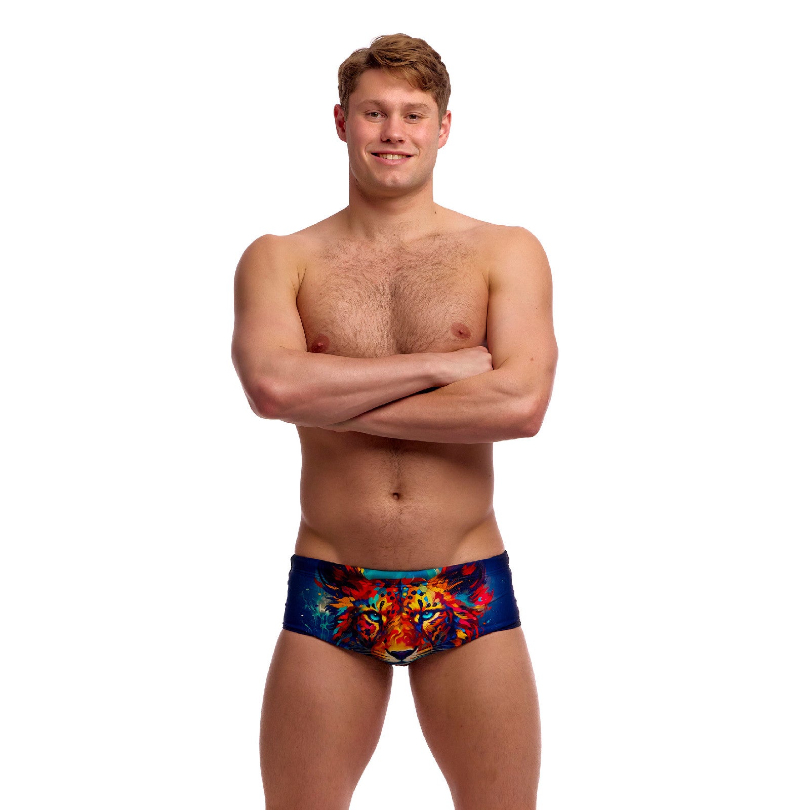 Tragebild Ansicht Badehose von vorne