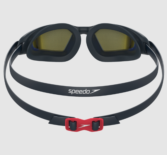 Speedo Hydropulse Mirror, Schwimmbrille, Navy/Blue