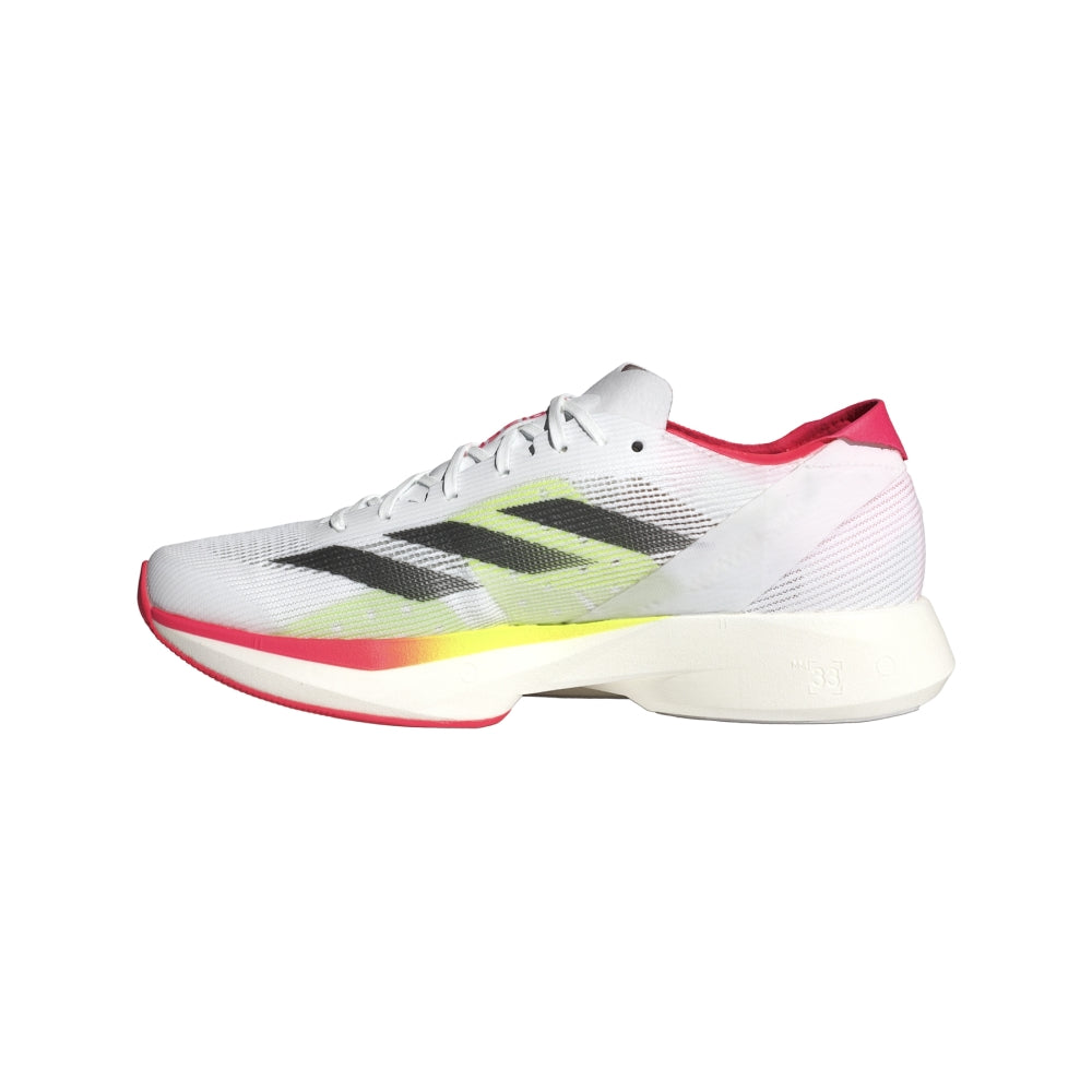 Adidas ADIZERO TAKUMI SEN 10, Laufschuh, Damen, Cloud White/Core Black/Lucid Red