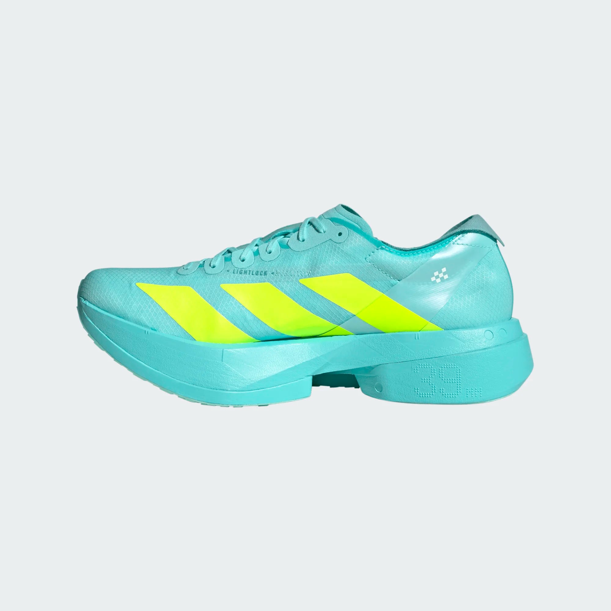Adidas ADIZERO ADIOS PRO 4, Laufschuh, Herren, Flash Aqua / Lucid Lemon / Mint Ton