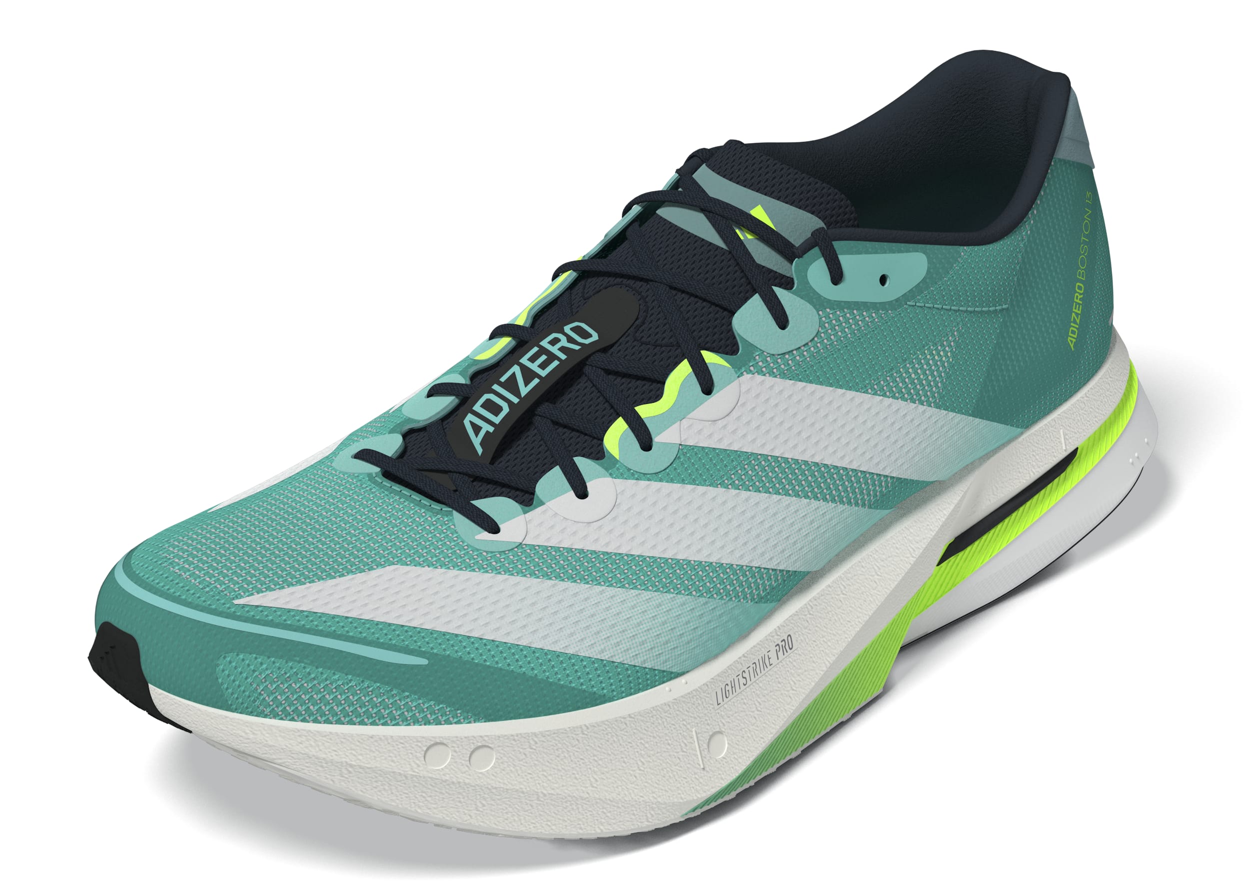 Schrägansicht von vorne linker Schuh Außenseite