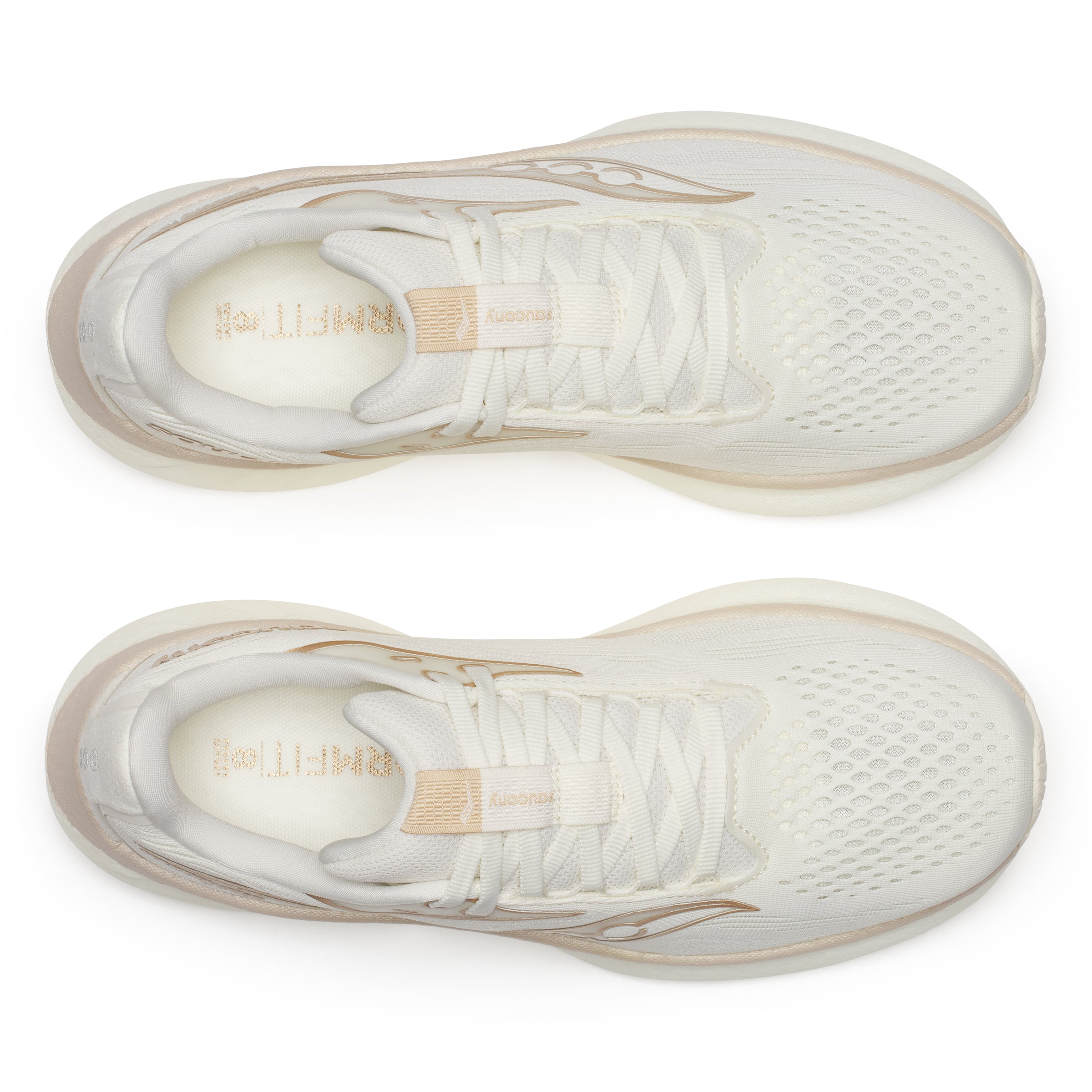 Saucony Ride 18, Laufschuh, Damen, VANILLA