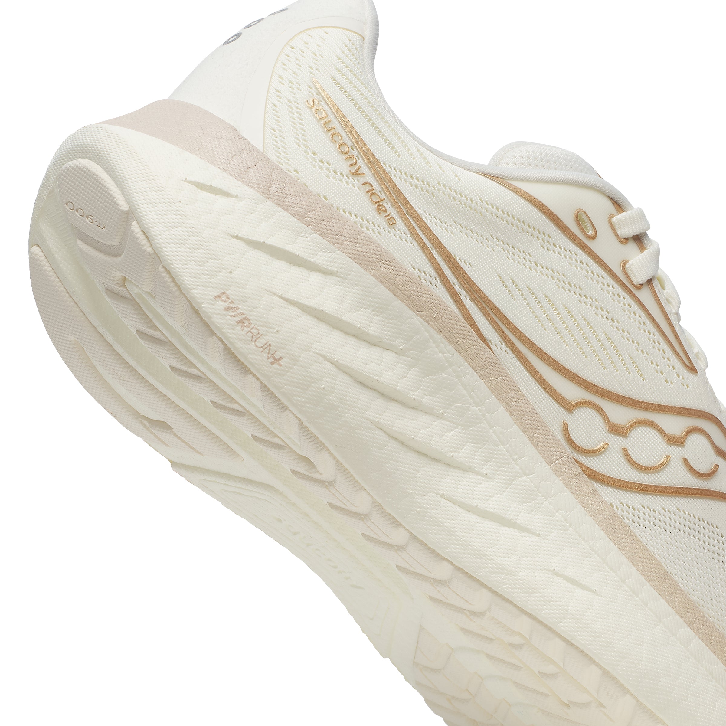 Saucony Ride 18, Laufschuh, Damen, VANILLA