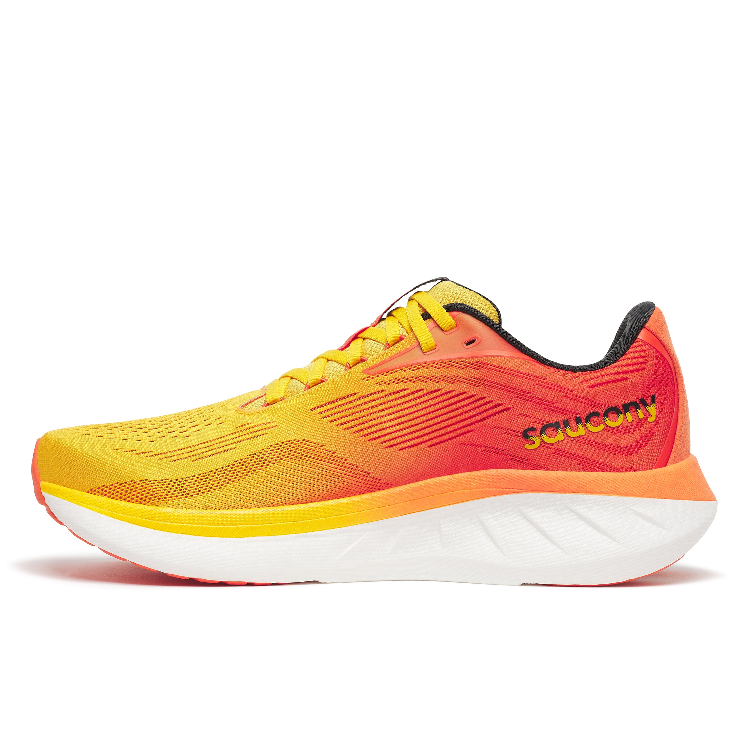 Saucony Ride 18, Laufschuh, Herren, POLLEN/PEPPER