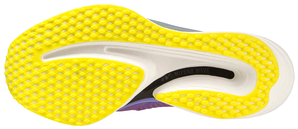 MIZUNO Wave Rebellion Pro, Damen, H-VPink/OBlue/PPunch