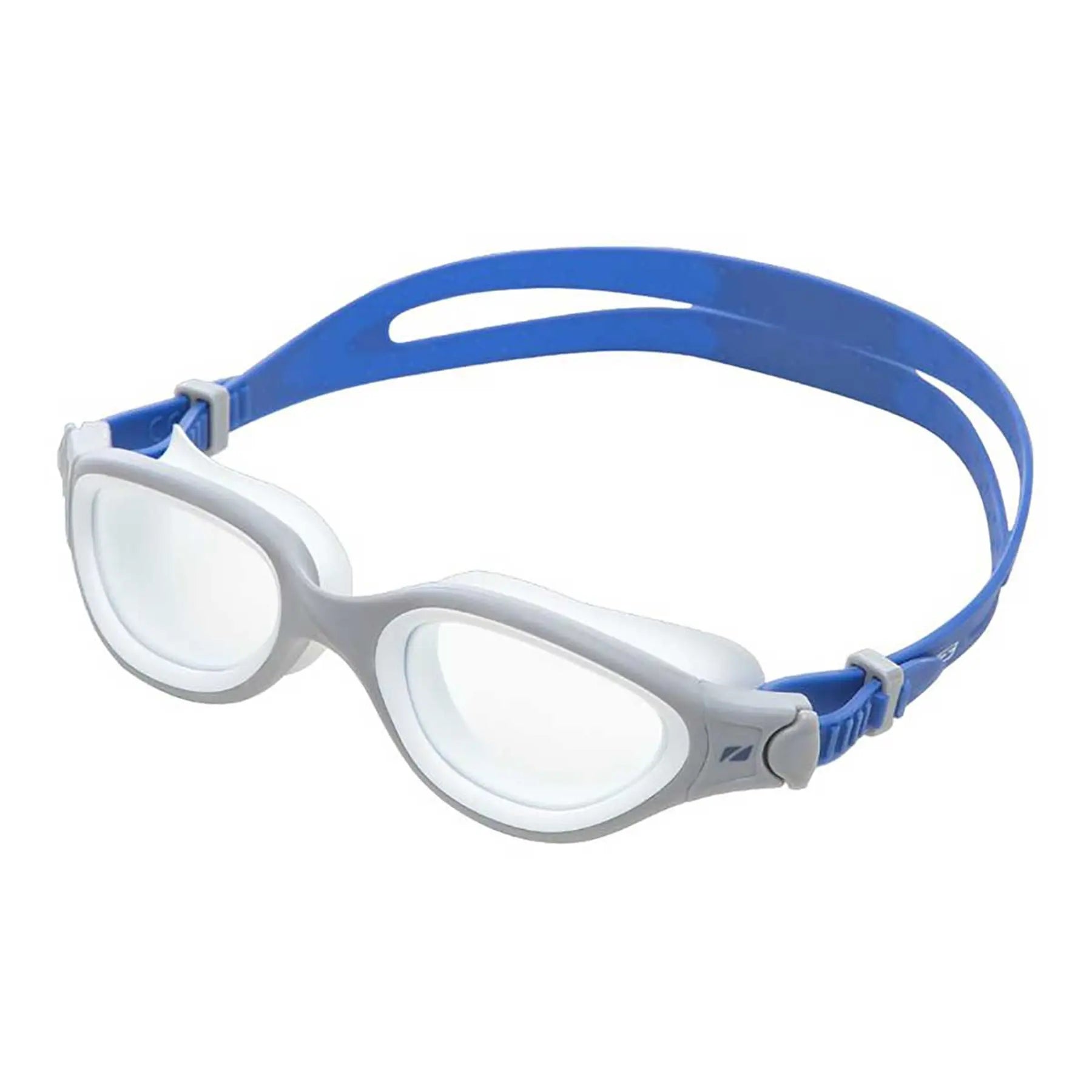 Zone3 Venator-X Schwimmbrille, grau/royalblau/transparente Gläser