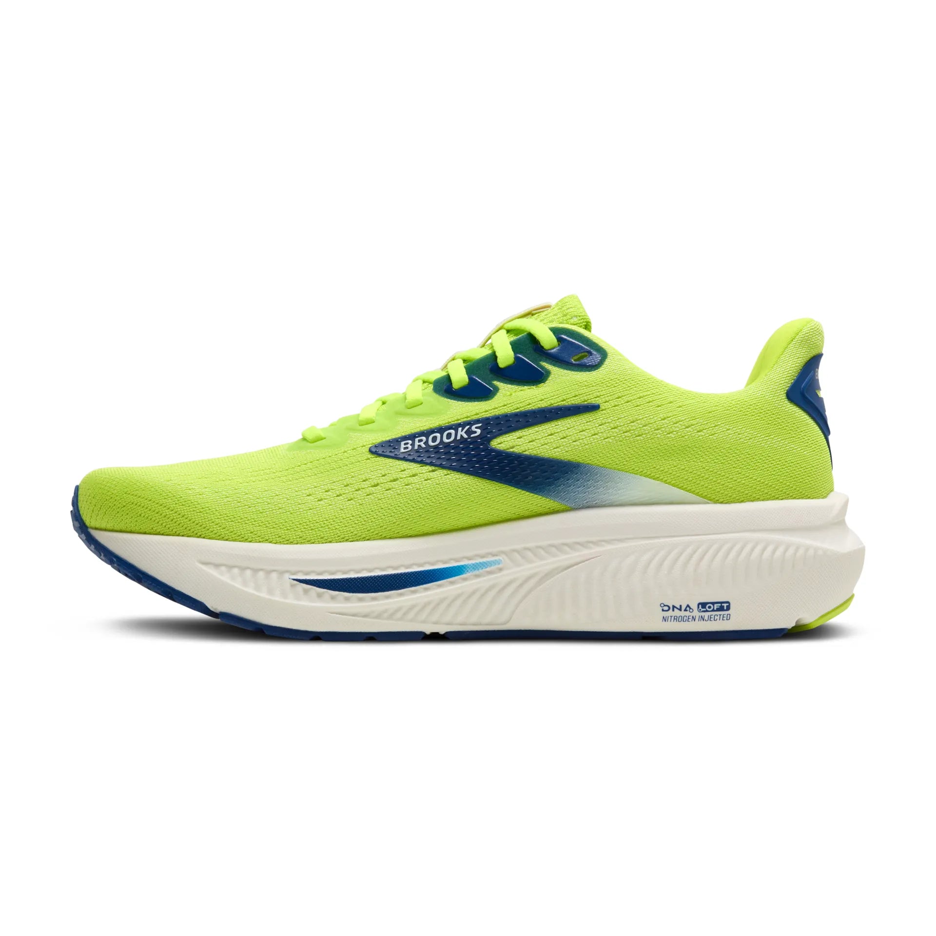 Brooks Ghost 17, Laufschue, Herren, Acid Lime/Navy/White