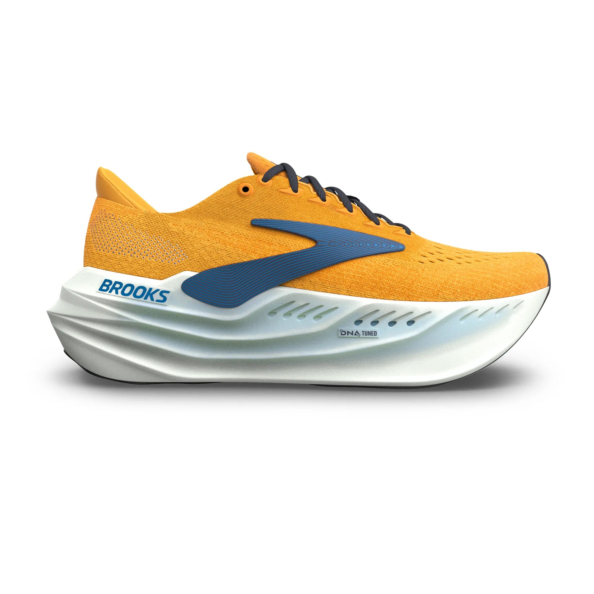 Brooks Glycerin Max, Laufschuh, Herren, Blazing Orange/Blue/White