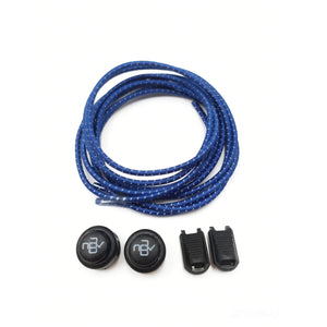 Trinovate Essential Speed Laces, elastische Schnürsenkel, Core Blue