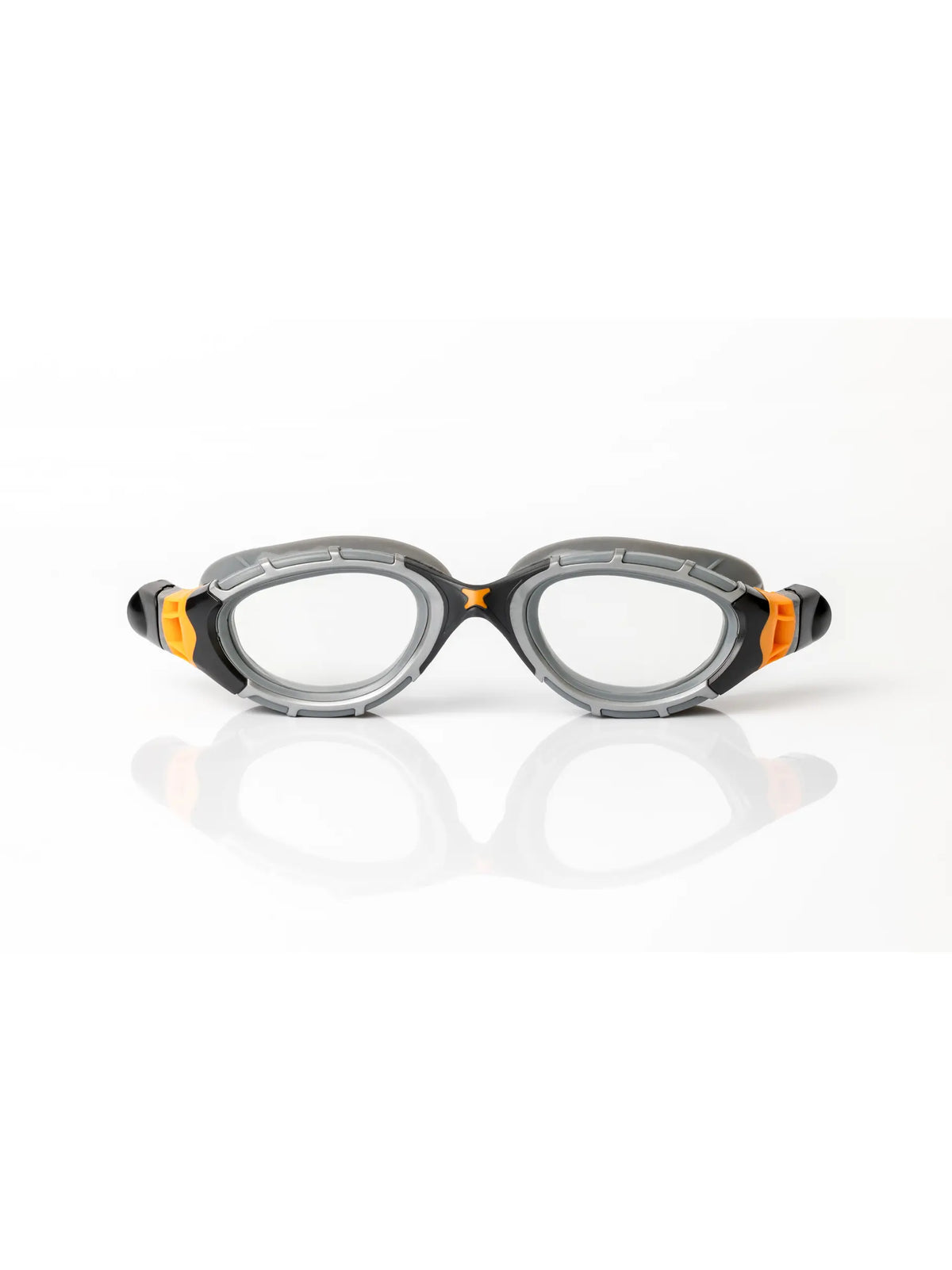 Zoggs Predator Flex Reactor, Grey/Orange/Reactor, B - Ware, kein Umtausch
