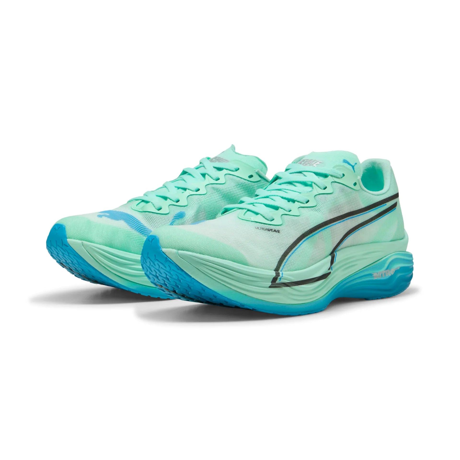 Puma Deviate Nitro Elite 3, Laufschuh, Herren, Mint Melt/ Speed Blue