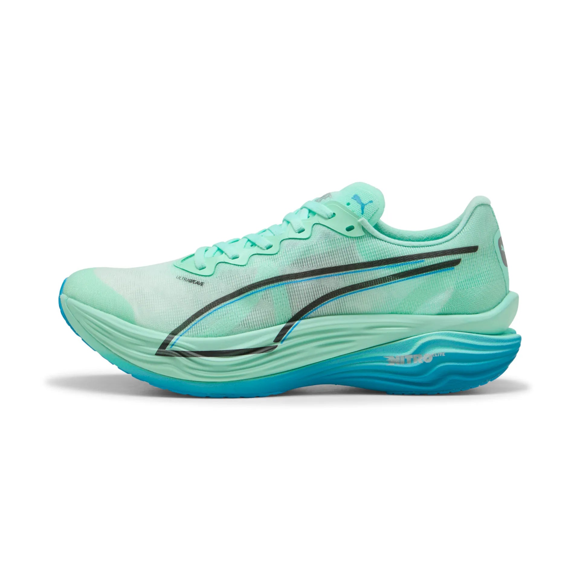 Puma Deviate Nitro Elite 3, Laufschuh, Herren, Mint Melt/ Speed Blue