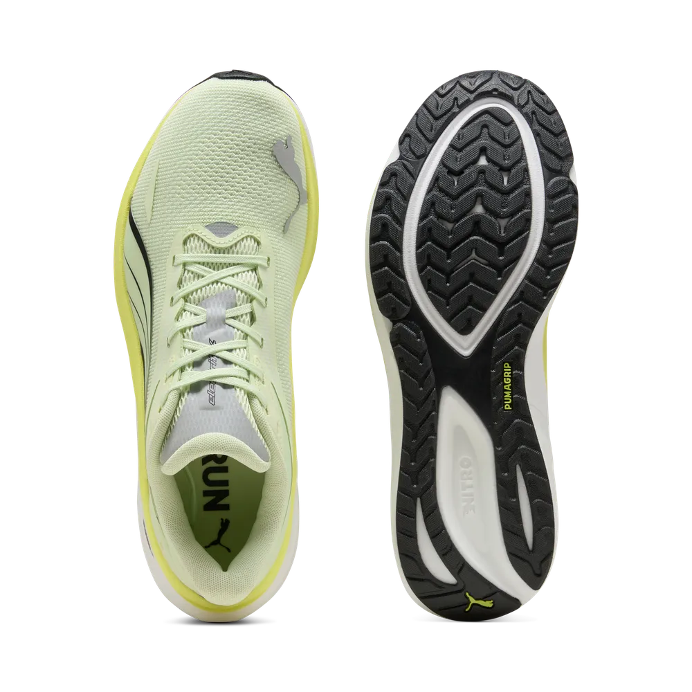 Puma Electrify Nitro 4, Laufschuhe, Herren, Apple Spritz/Lux Lime/PUMA Black