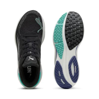 Puma Magnify NITRO 2, Laufschuhe, Herren, Puma Black/Aquatic/Blue Crystal