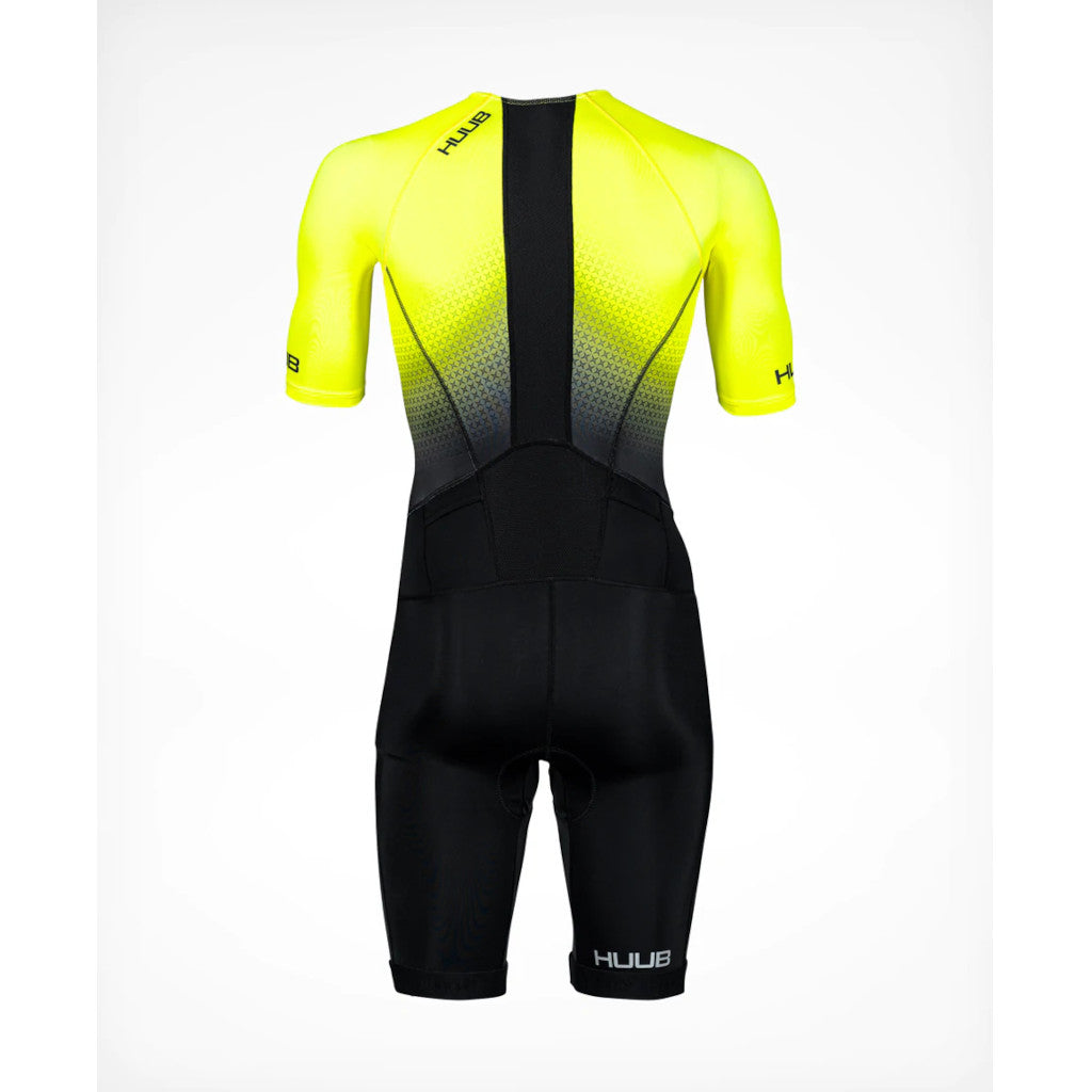 Huub Commit Long Course TriSuit, Herren, gelb fluoreszierend