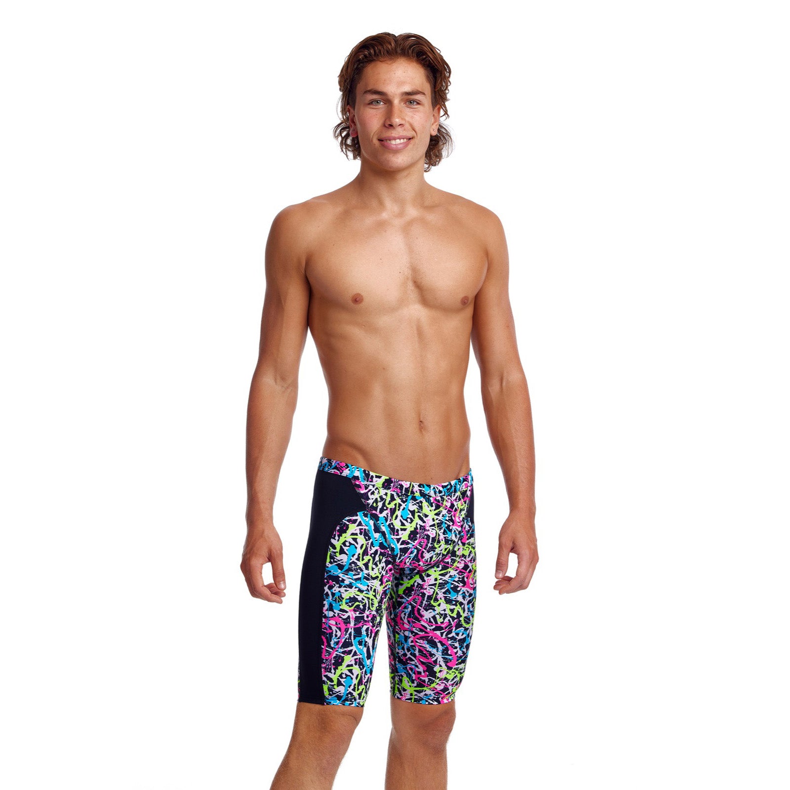 Way Funky, Mother Funky, Funky Trunks Men's Training Jammers Messed Up, Badehose, Herren