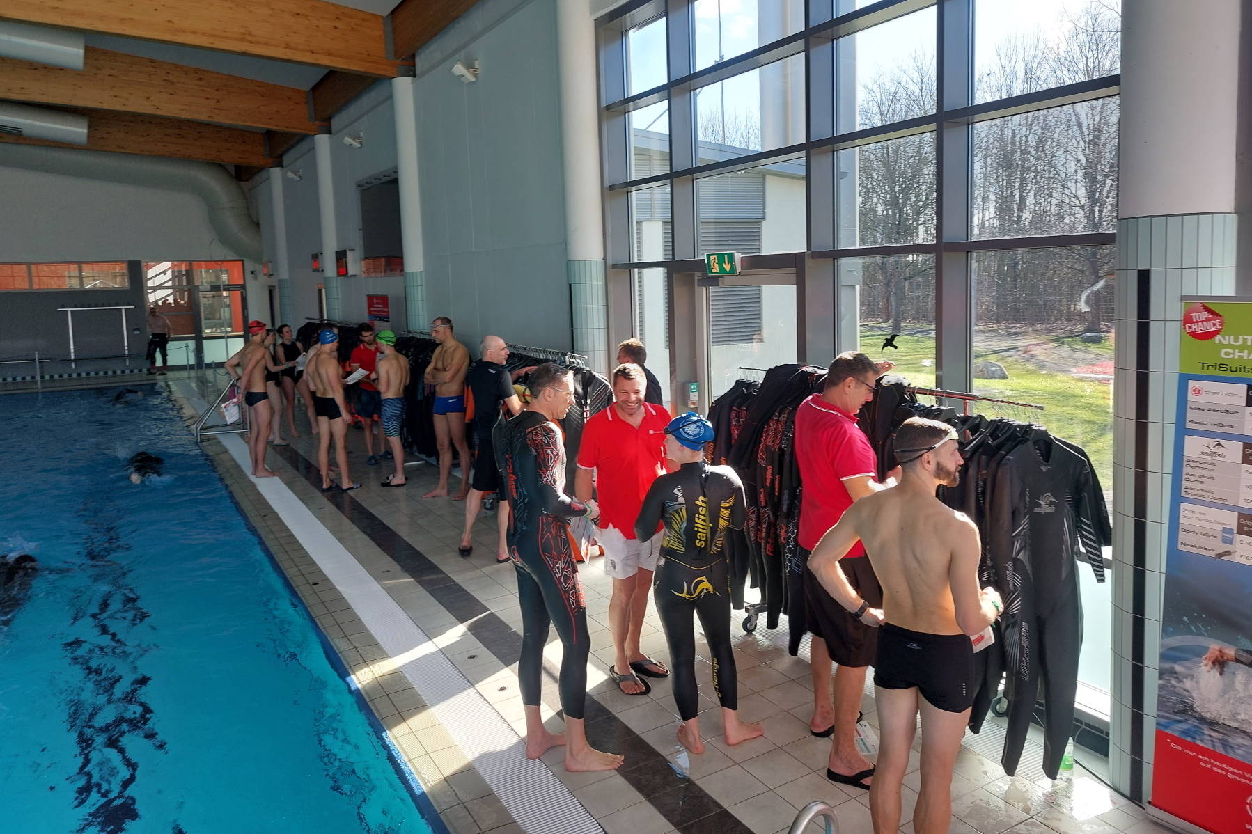 So läuft ein professionelles Neoprentestschwimmen