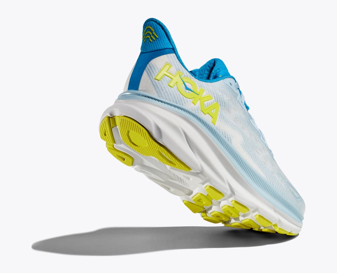 Hoka Clifton 9, Herren, ice water / evening primrose