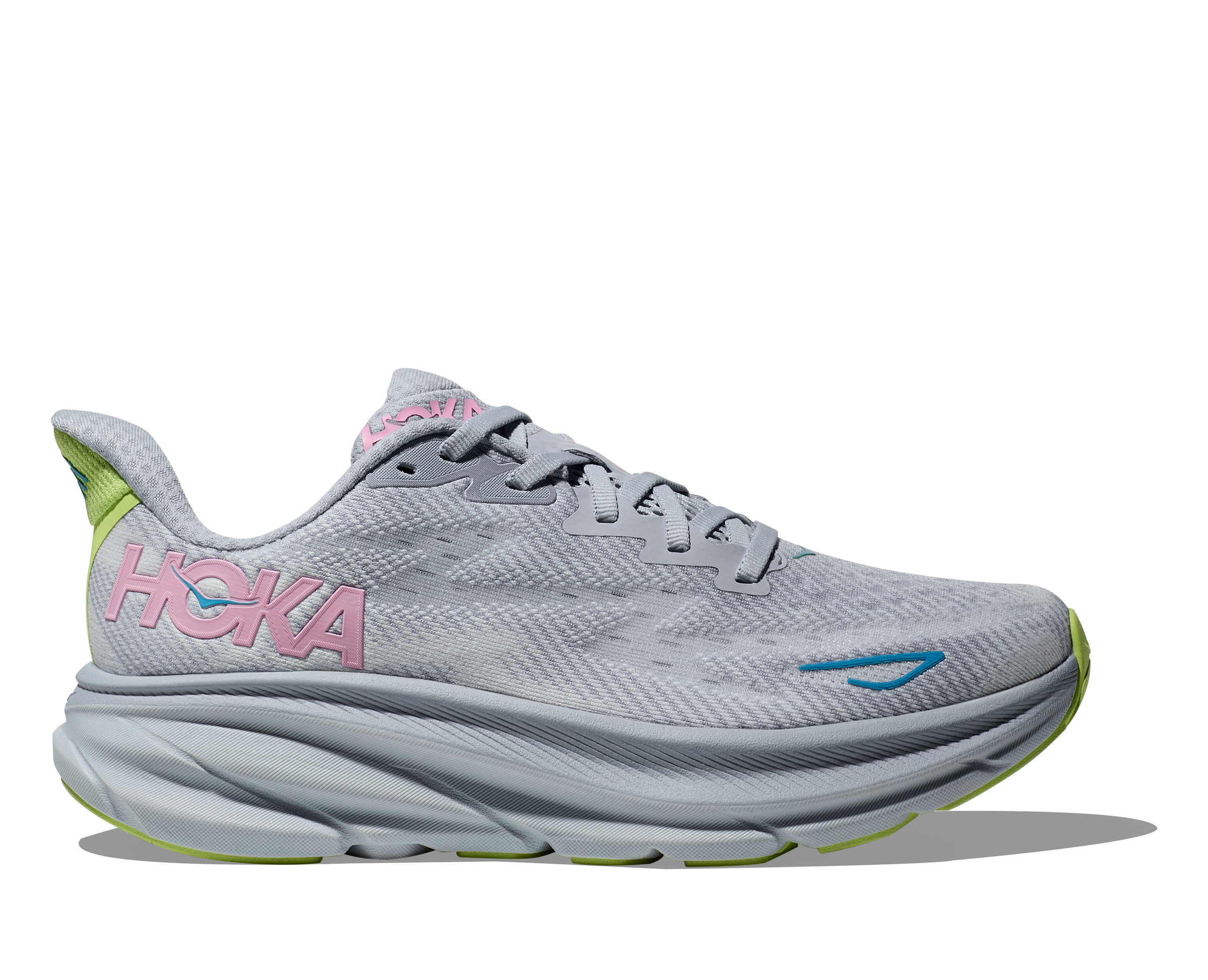 Hoka Clifton 9, Laufschuh, Damen, Gull/Sea Ice