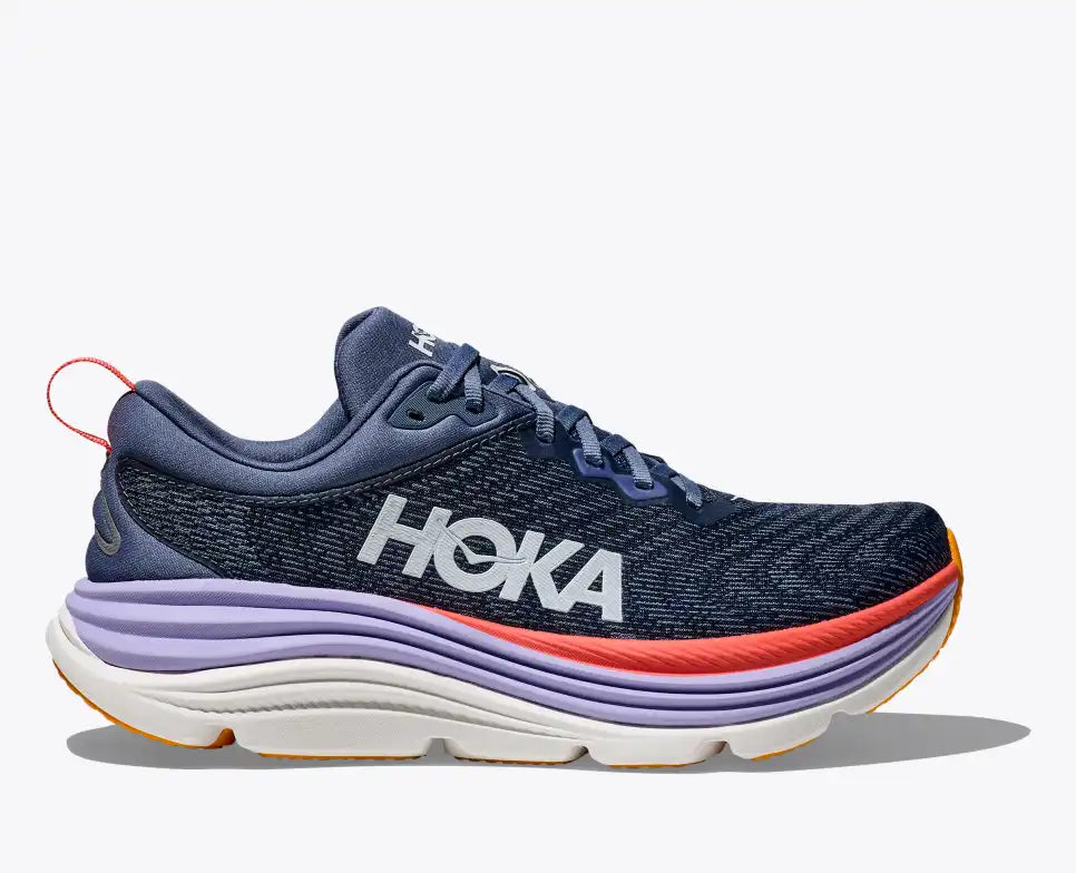 Hoka Gaviota 5, Laufschuh, Damen, Anchor/Grapefruit