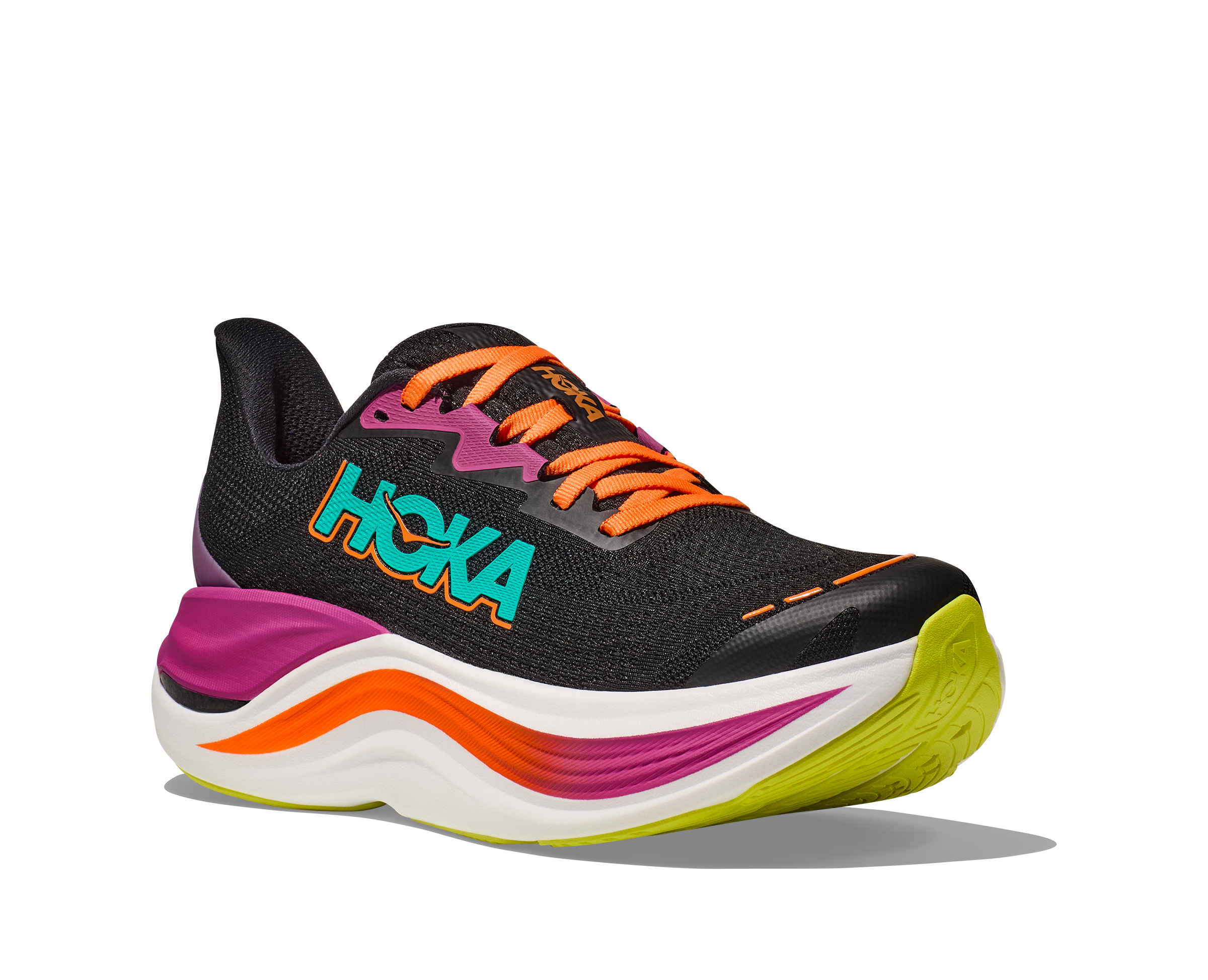 Hoka Skyward X, Laufschuh, Damen, Black Electric