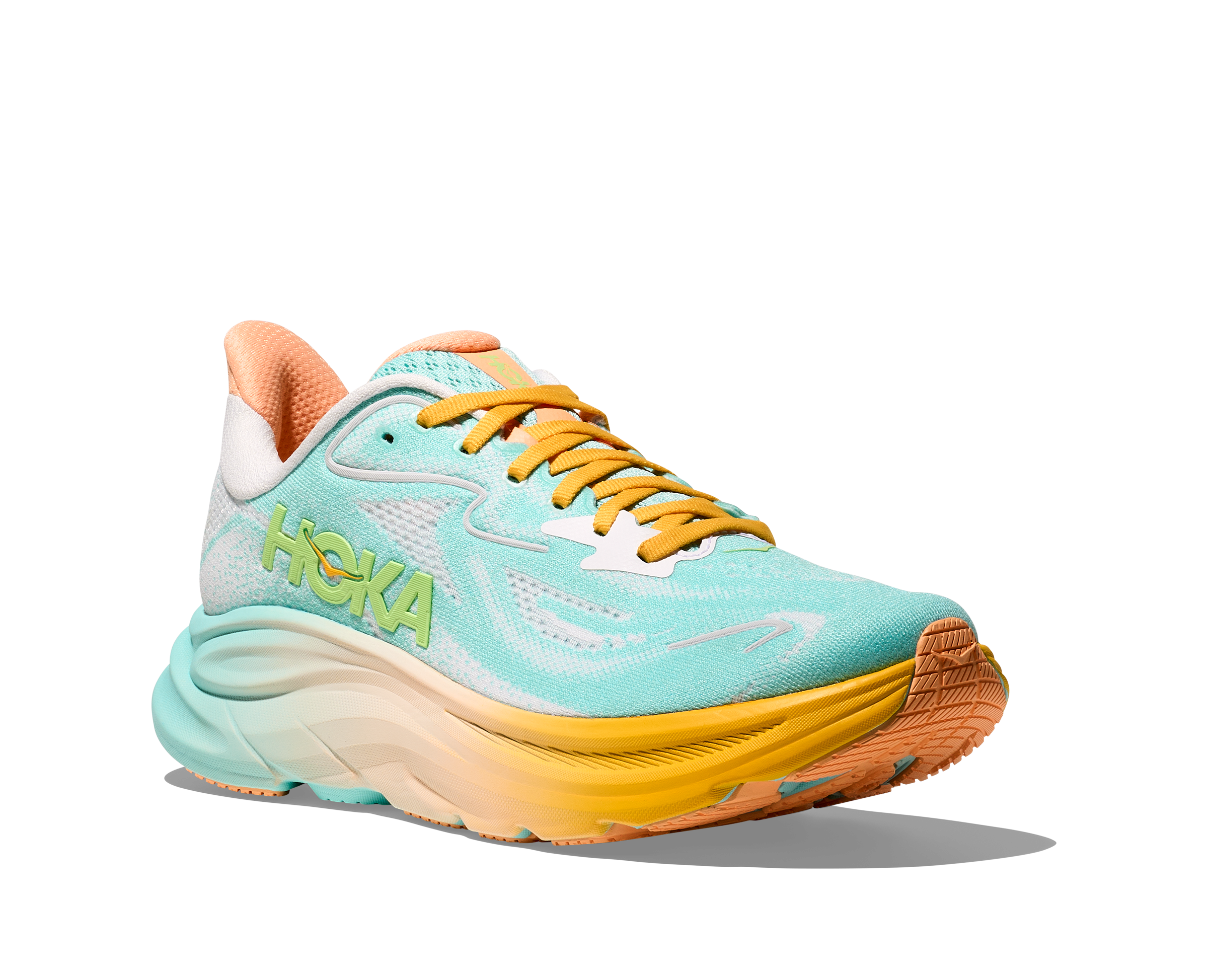 Hoka Clifton 10, Laufschuh, Damen, Blue Spark/White