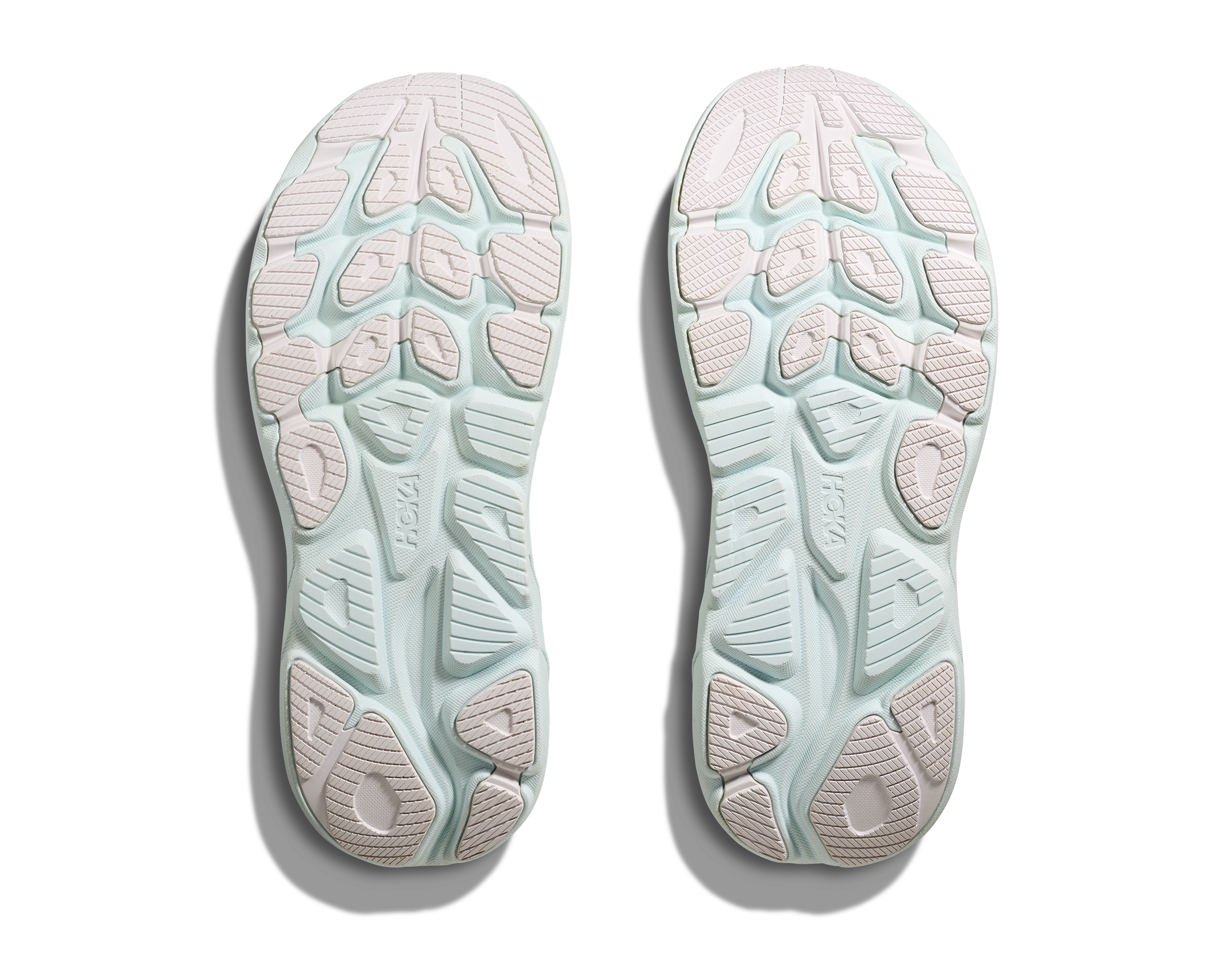 Hoka Clifton 10, Laufschuh, Damen, White/Cielo Blue