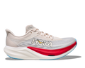 Hoka Rocket X 3, Laufschuh, unisex, Alabaster/Frost