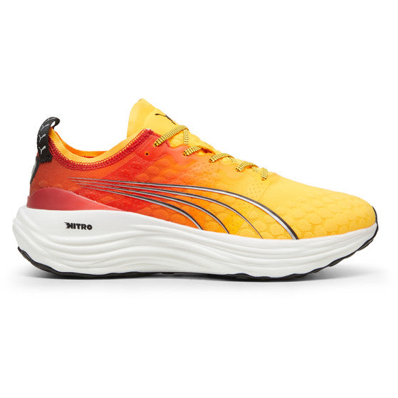 Puma ForeverRun NITRO, Laufschuhe, Herren, Sun Stream-Sunset Glow-PUMA White