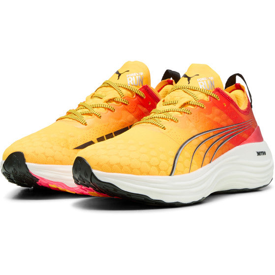 Puma ForeverRun NITRO, Laufschuhe, Herren, Sun Stream-Sunset Glow-PUMA White