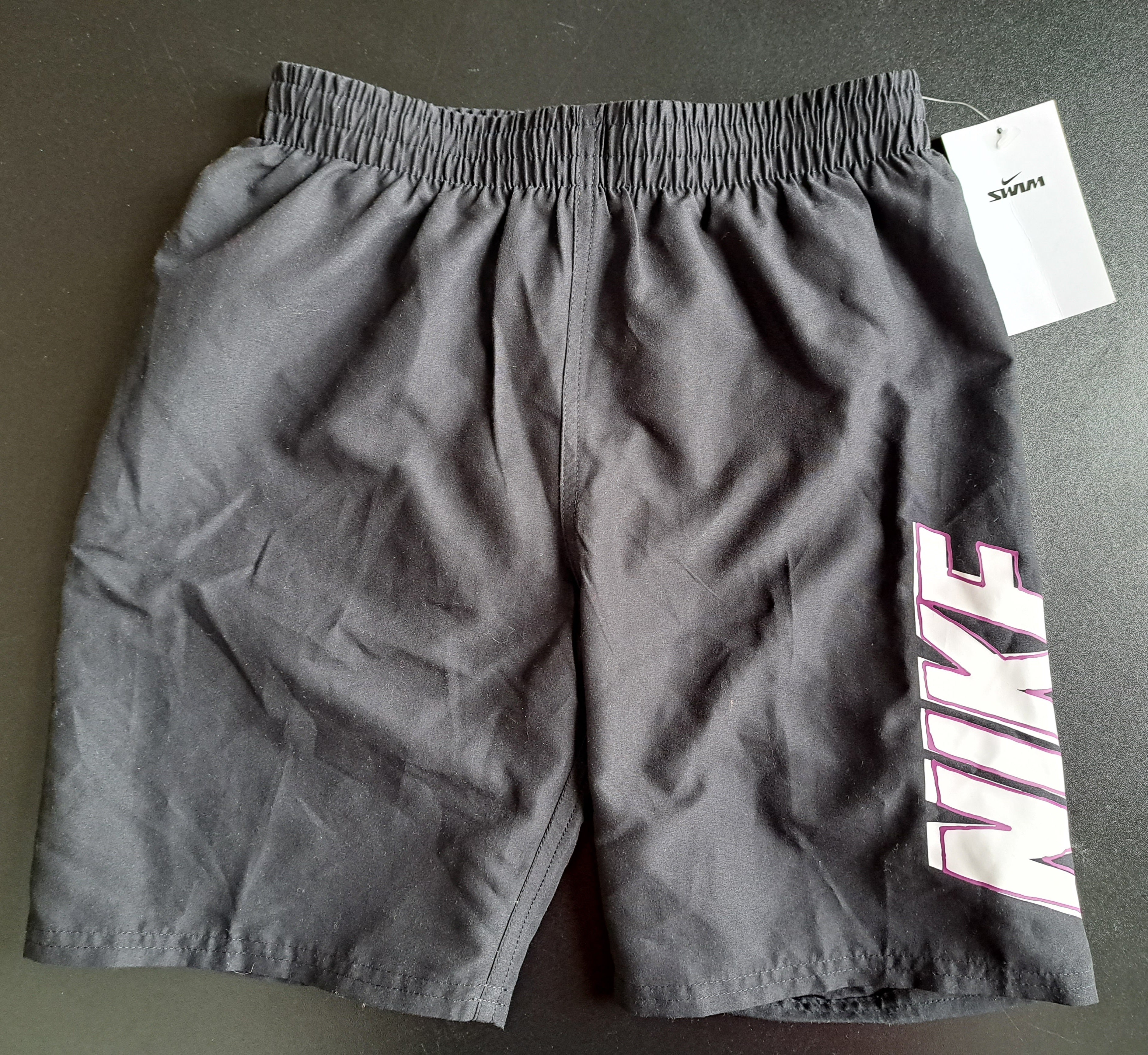 Nike Swim, Boxxer, Short, Herren, schwarz/lila