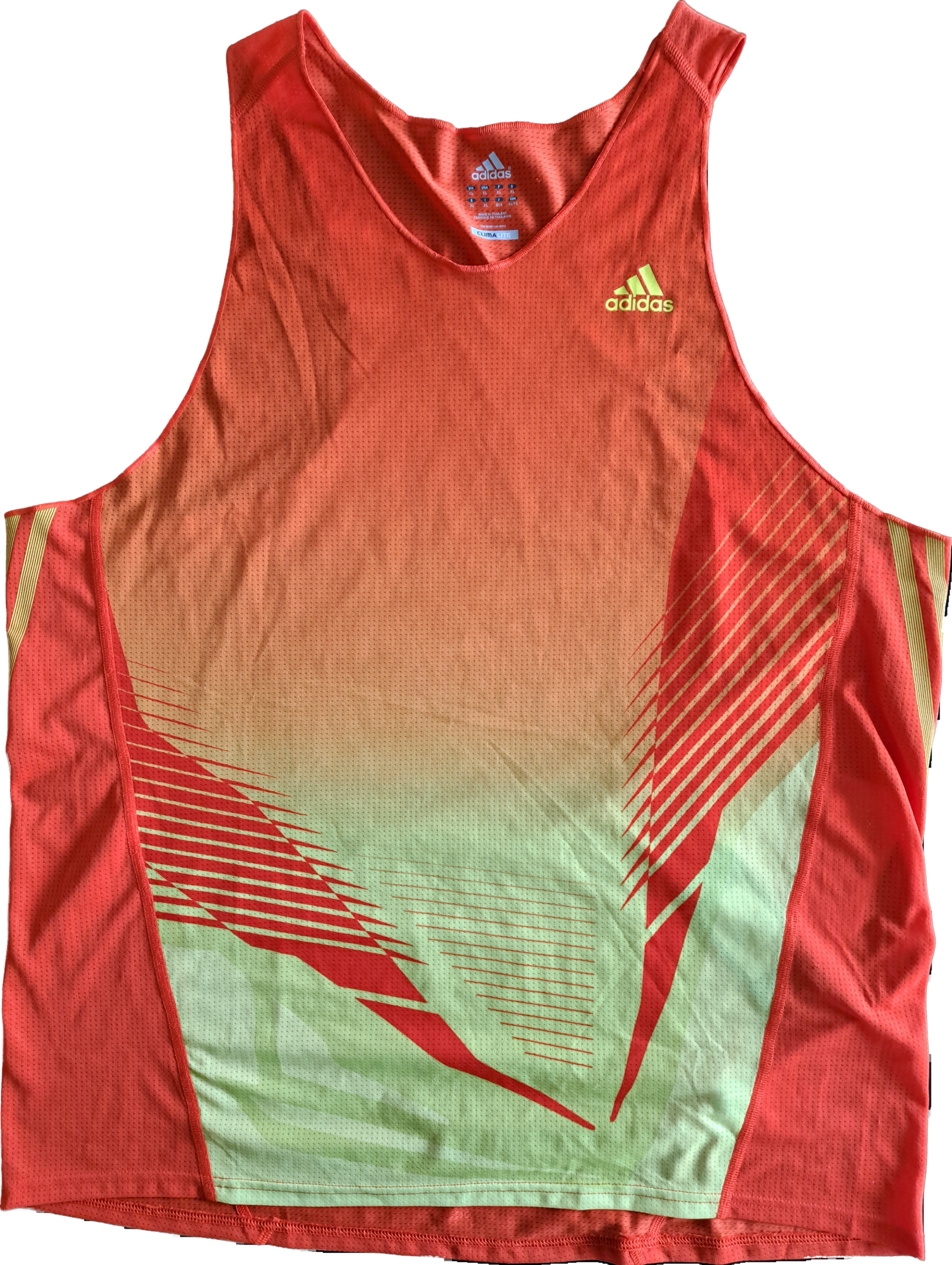 ADIDAS adizero Singlet, Herren, Highenergy/Elektric