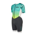 Zoggs Predator Trisuit Pro Lady, Damen, Grey/Turquoise/White