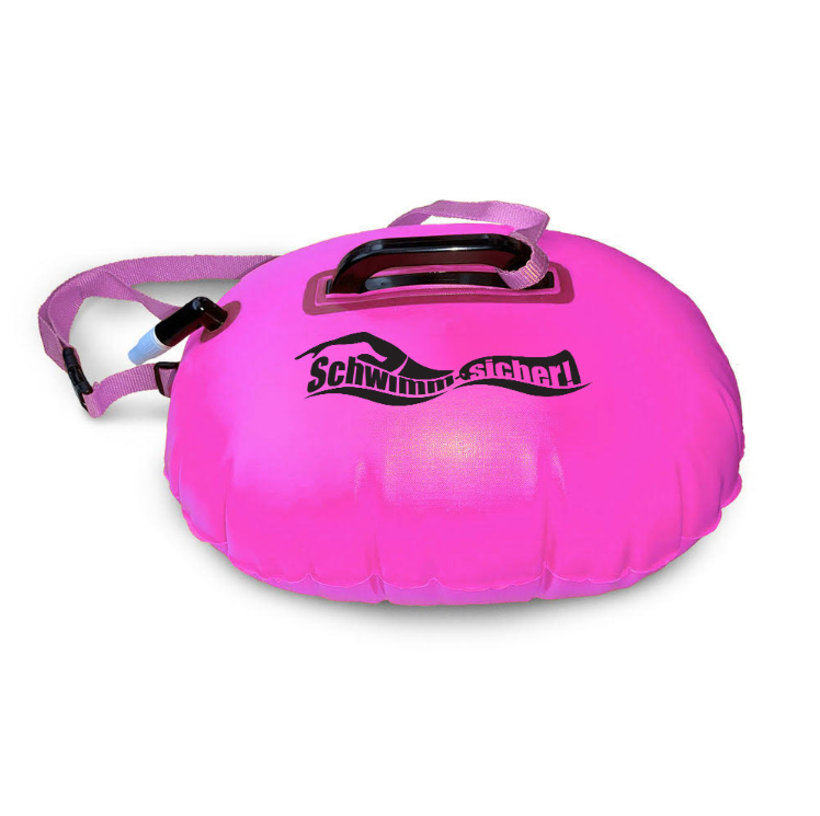 schwimm-sicher.de Small Safety Buoy, pink
