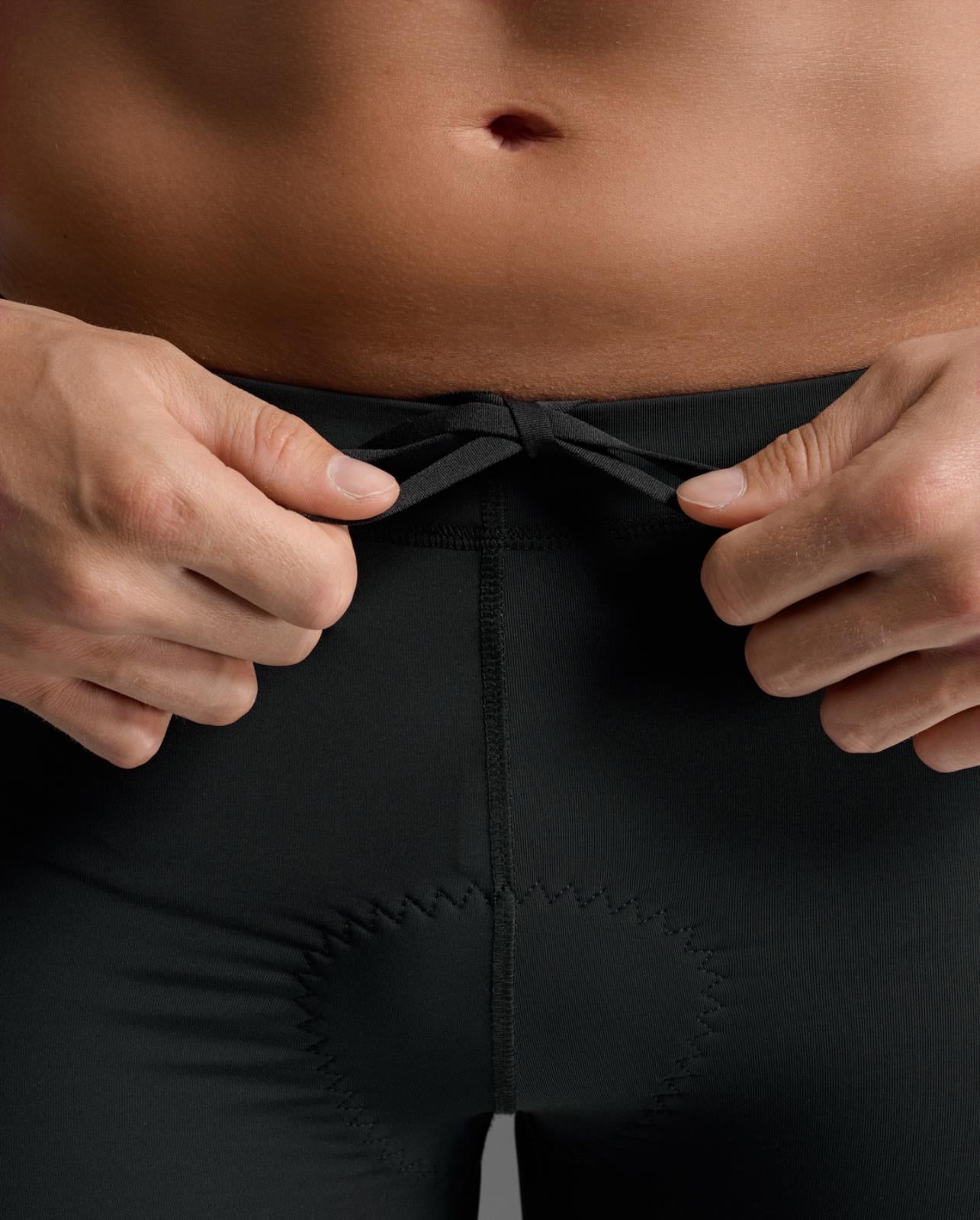 2XU Core Tri 8 inch Short, Herren, Black/White