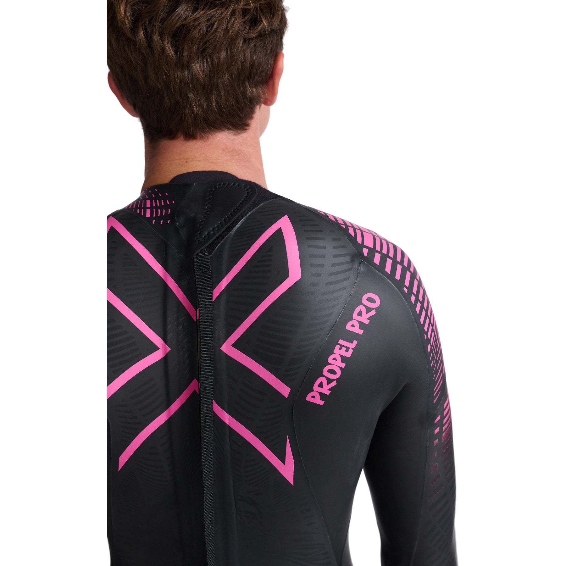 2XU Propel Pro, Neoprenanzug, Herren, schwarz/punk pink, 2025