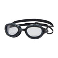 Zoggs Predator, Schwimmbrille, Black/Black/Clear