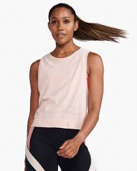 2XU Motion Tech Tank, Damen, Peach Whip/Peach Whip