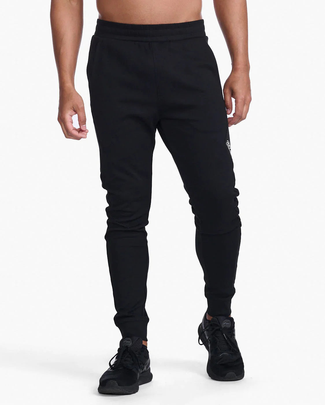 2XU Commute Trackpant, Herren, Jogginghose, Black/White