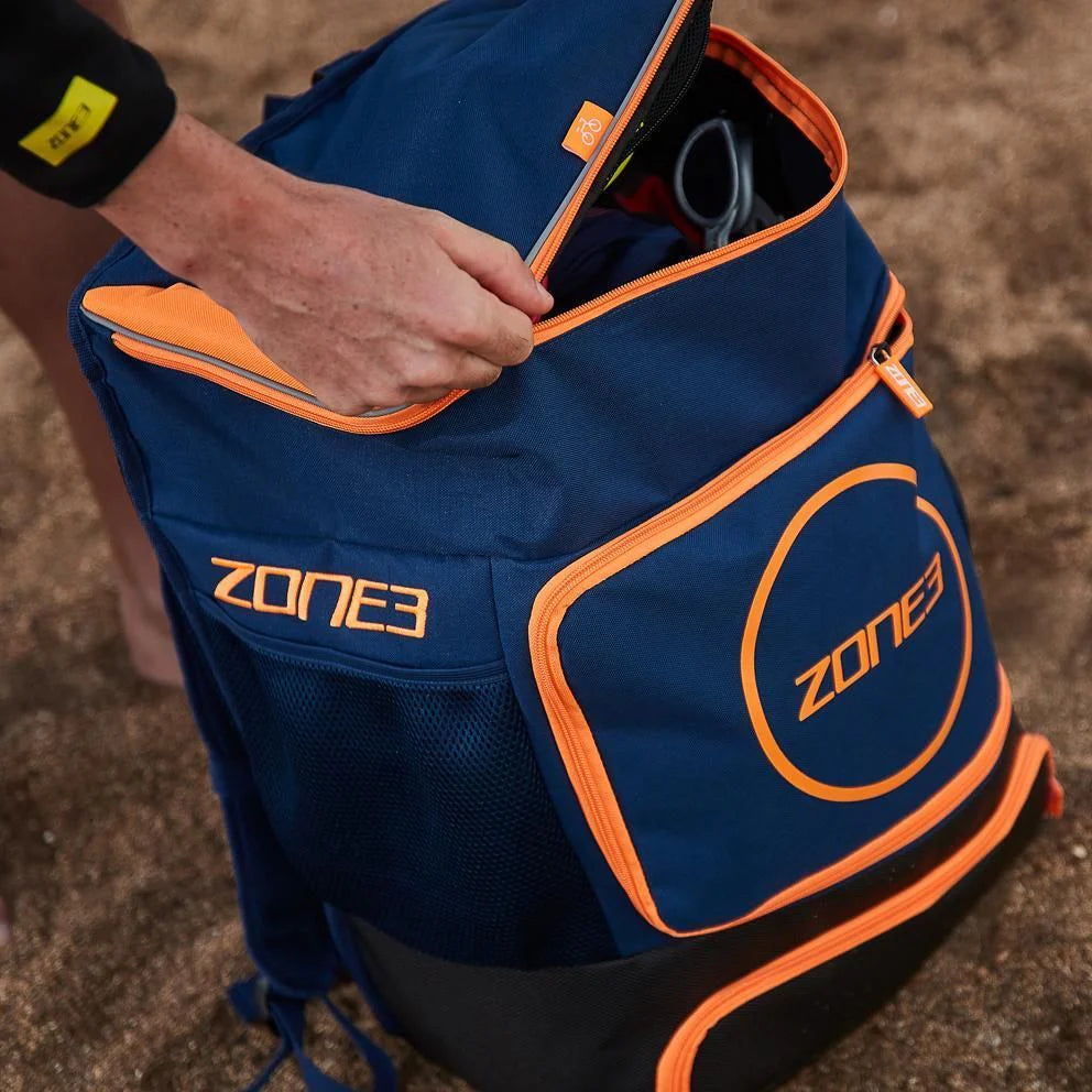 Zone3 Award Winning Transition Backpack, blau/orange