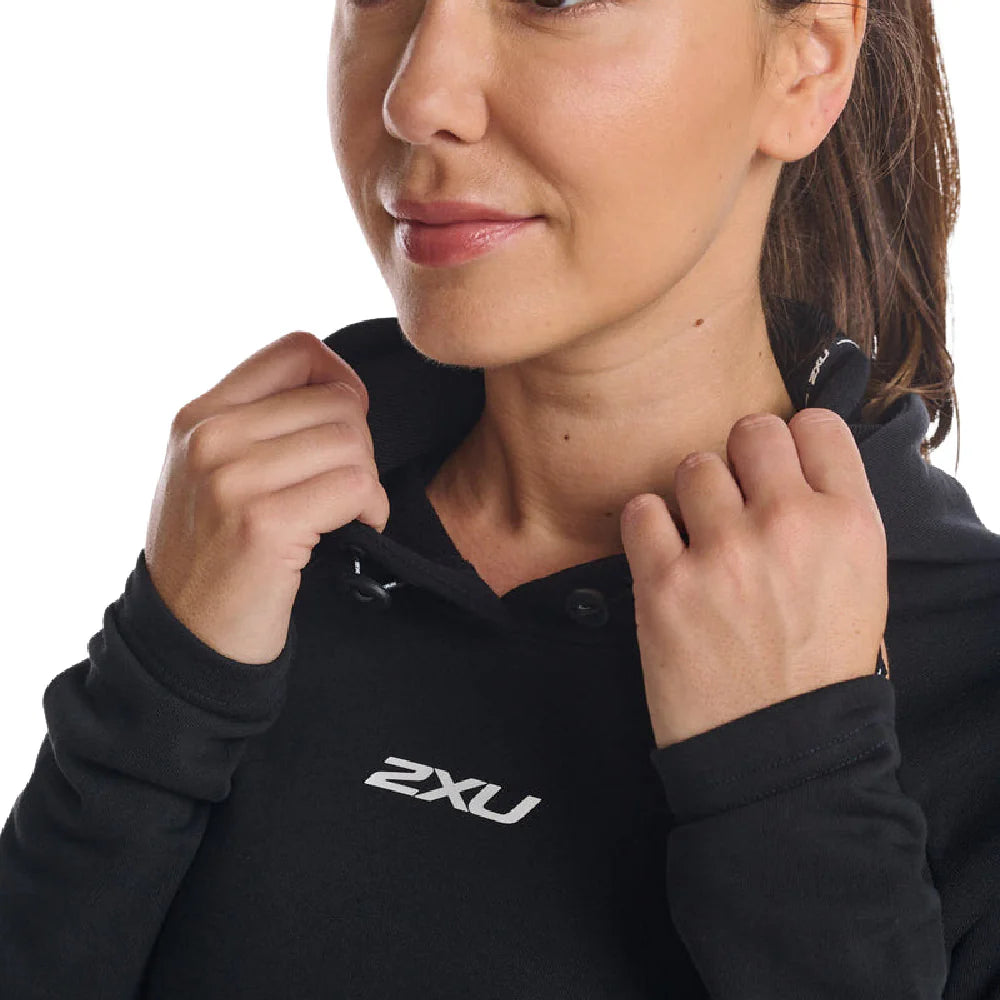 2XU Motion Hoodie, Damen, Black/White